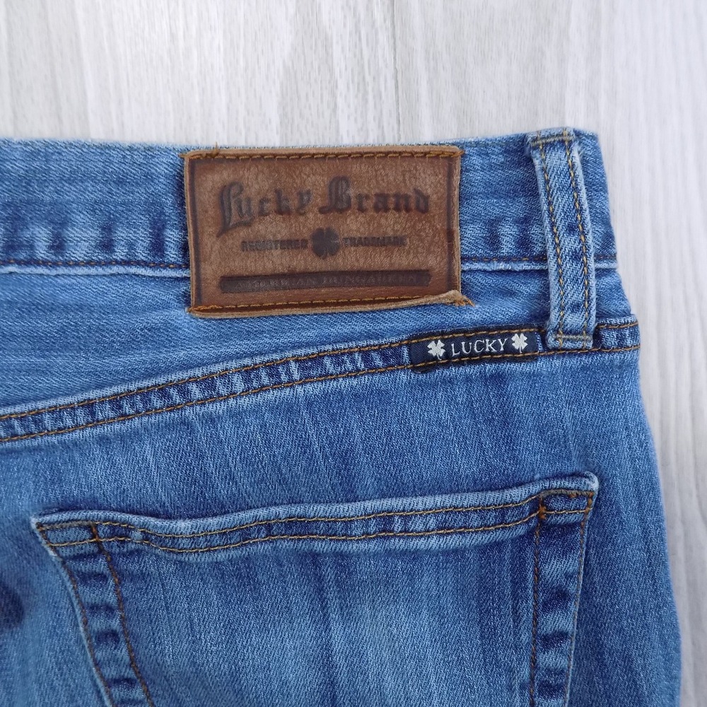 Lucky Brand 361 Vintage Straight Jeans Mens 34 x 30 Blue Denim EUC